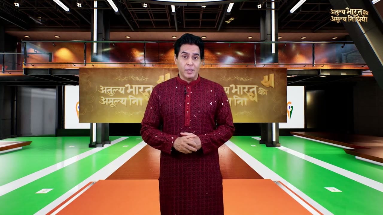 Comfed brand film with Aman Verma on a virtual set