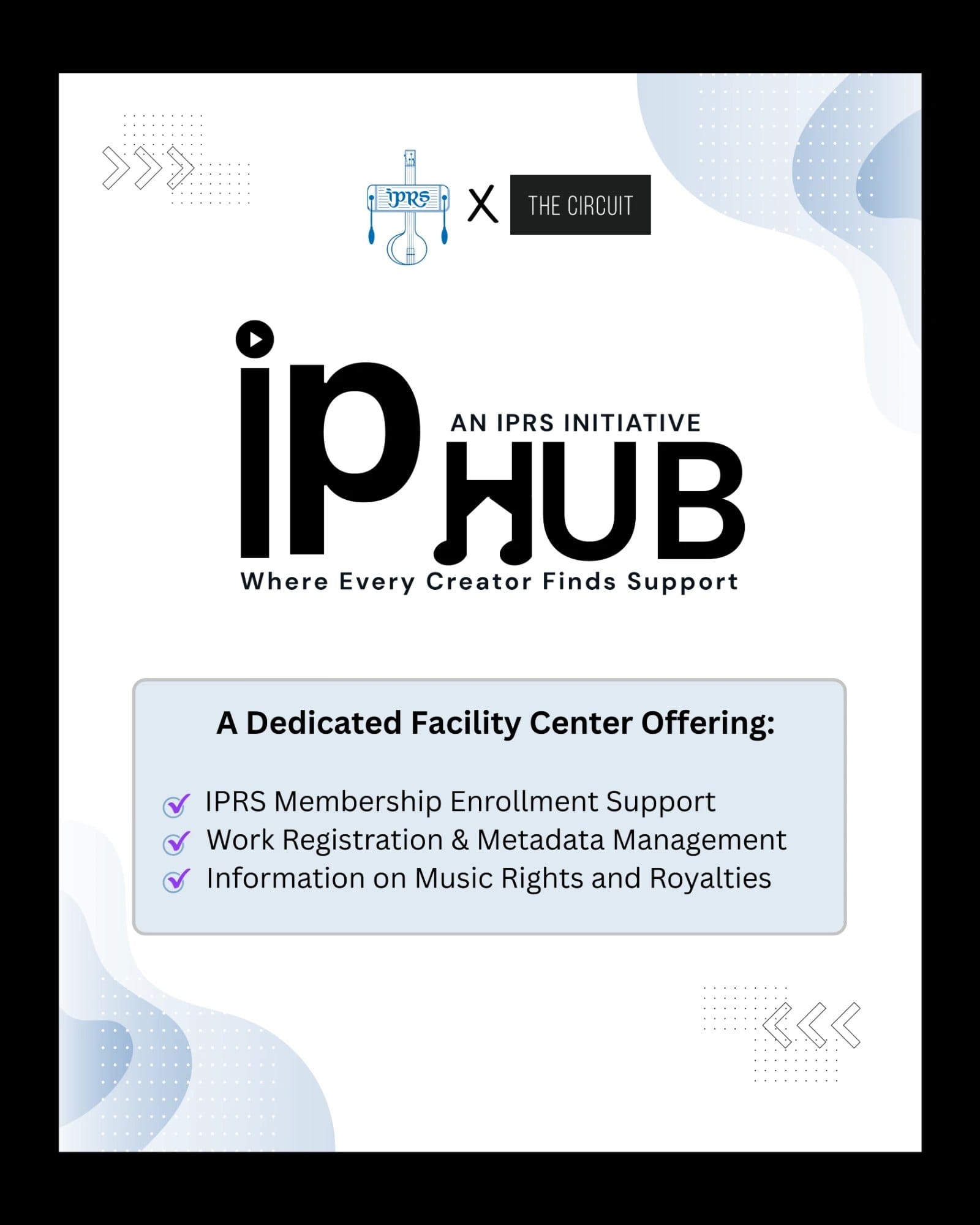 IPRS × The Circuit IP Hub poster
